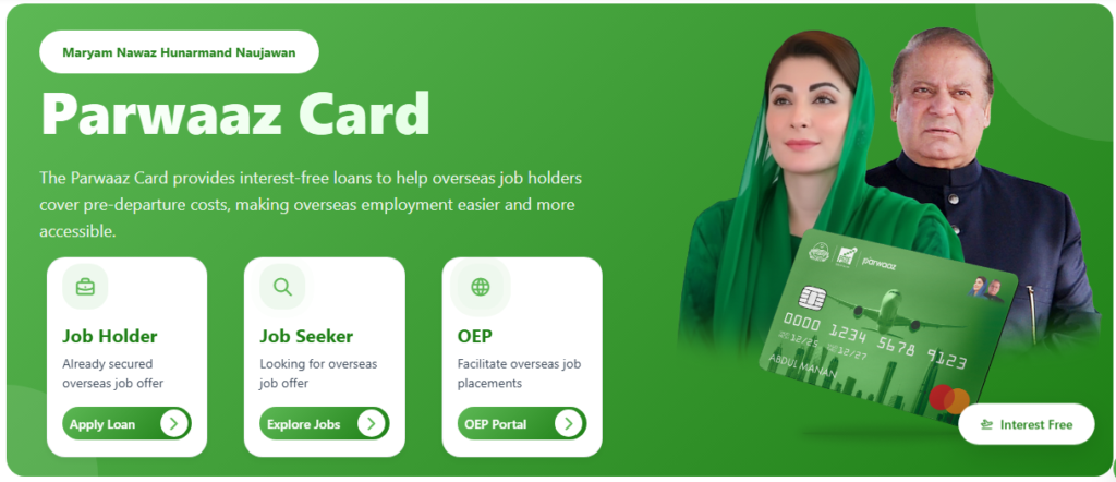 Maryam Nawaz Sharif Unveils Parwaz Card Scheme in Punjab — Applications Open on Parwaz Card Portal